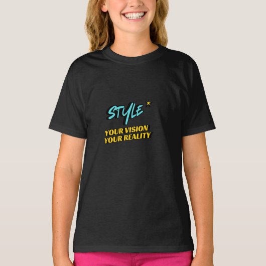 Je Visie, Je Realiteit T-shirt (Voorkant)