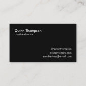 Je Visitekaartje Aangepaste handtekening (Achterkant)