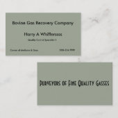 Je Visitekaartje, Dare Ya. Visitekaartje (Voorkant / Achterkant)