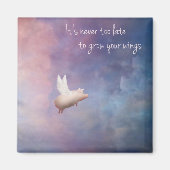 je vleugels kweken magneet (Voorkant)