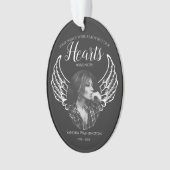 Je vleugels waren klaar | Foto-herdenking Ornament (voorkant)