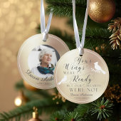 Je vleugels waren klaar Gouden Foto Memorial Kardi Ornament