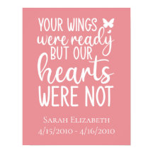 Je vleugels waren klaar, maar ons hart niet Post