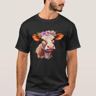 Je vloekt te veel Heifer je ademt te veel hij T-shirt