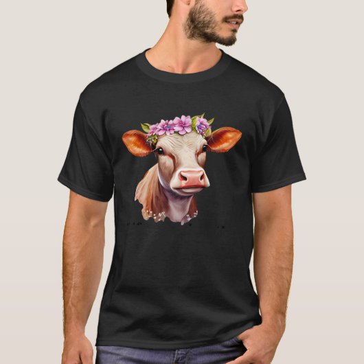 Je vloekt te veel Heifer je ademt te veel hij T-shirt (Voorkant)