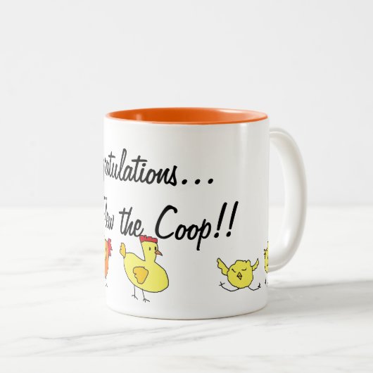 Je vloog de Mok van de coop (Voorkant rechts)