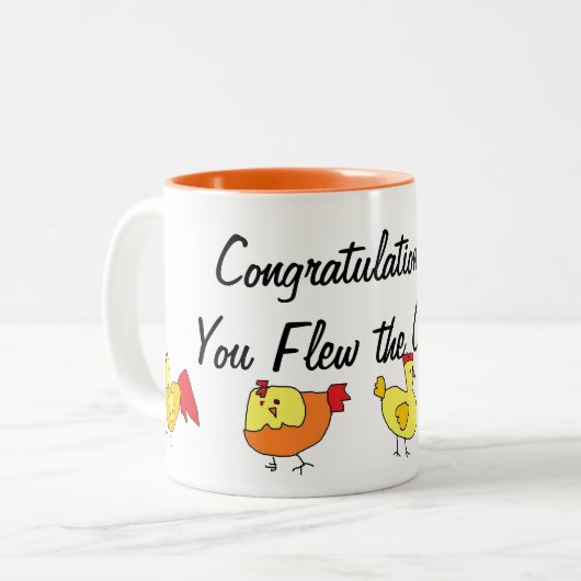 Je vloog de Mok van de coop (Voorkant links)