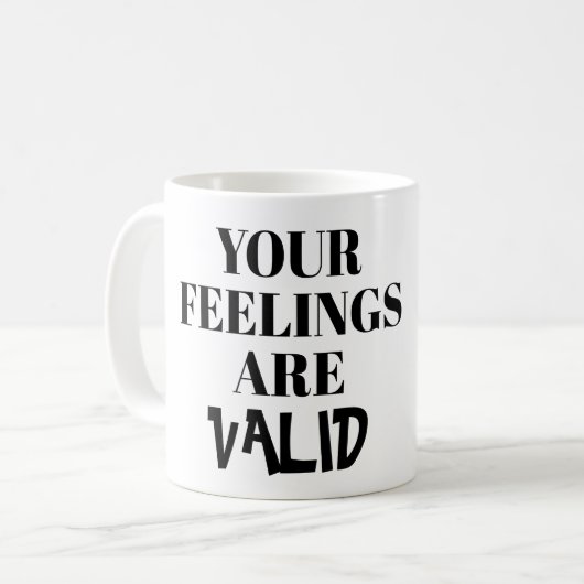 JE VOEDING IS GELDIG - INTROVERT KOFFIEMOK (Voorkant links)