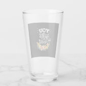 Je voelt mijn hart glas (Achterkant)