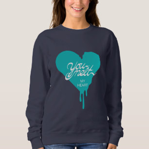 "Je voelt mijn hart" Sweatshirt
