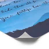 Je voetstappen Home | Forever Love Poem Poster (Hoek)