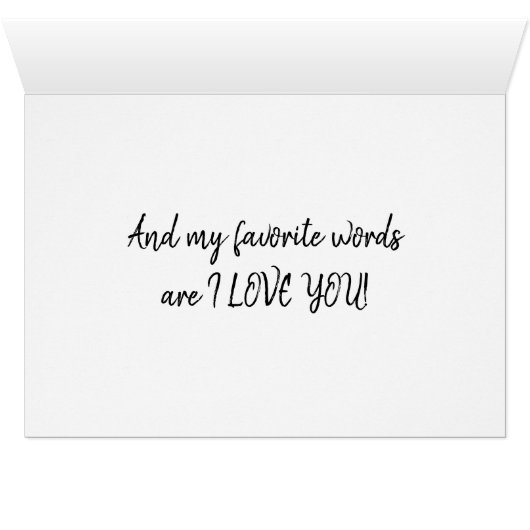 JE *VOICE* IS MIJN *FAVORITE SOUND* (Binenzijde Horizontaal (Onderkant))