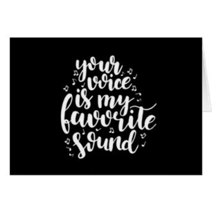 JE *VOICE* IS MIJN *FAVORITE SOUND*