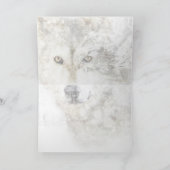 "Je volgen" - Wenskaart Kaart (Binnen)