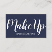 Je volgende afspraak - Herinnering - Midnight Blue Afsprakenkaartje (Achterkant)