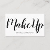 Je volgende afspraak - Minimalistisch aantal herin Afsprakenkaartje (Achterkant)