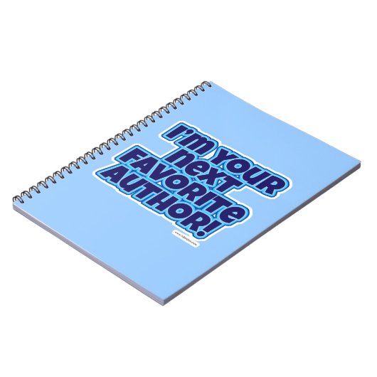 Je volgende favoriete auteur notitieboek (Linkerzijde)