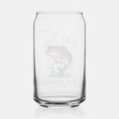 Je Volgende Grote Vangst Visillustratie Blikvorm Glas (Voorkant)