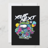 Je volgende paintballspeler Paintball Game Marker Kaart (Voorkant)