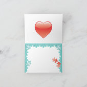 Je voltooit me puzzel Bedankt Opmerking (Binnen)