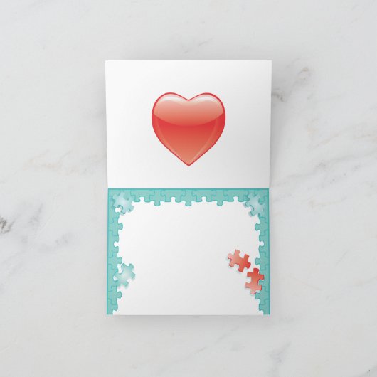 Je voltooit me puzzel Bedankt Opmerking (Binnen)