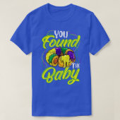 Je vond de Baby - Mardi Gras King Cake krads Co T-shirt (Design voorkant)