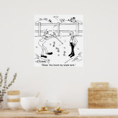 Je vond mijn septische bank poster (Keuken)