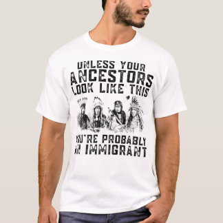 Je voorouders zien er zo uit dat je waarschijnlijk t-shirt
