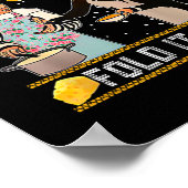 Je vouwt het gewoon in Kerstmis Poster (Hoek)