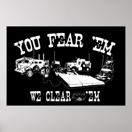 Je vreest dat Em... We wissen 'Em' Poster (Voorkant)