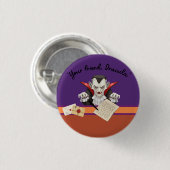 Je vriend, Dracula Button (Voorkant /achterkant)