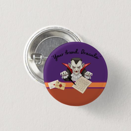 Je vriend, Dracula Button (Voorkant /achterkant)