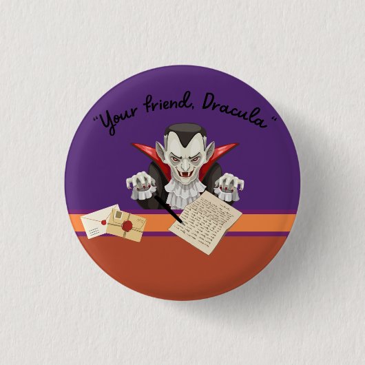Je vriend, Dracula Button (Voorkant)