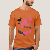 Je vriend is Flame of Life Amigo  T-shirt (Voorkant)