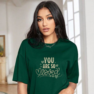 Je vrienden zijn zo geliefd  T-shirt ontwerp