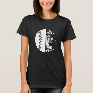 Je Vriendin houdt van mijn zwendeltje voor mannen T-shirt