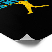 Je vriendin vindt mijn swing grappig Bysebyll Poster (Hoek)