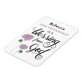 Je vriendschap is een zegen van God Magnet. Magneet (Linkerzijde)