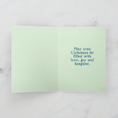 Je vriendschap is een zegenkerstfeest. kaart (Binnen)