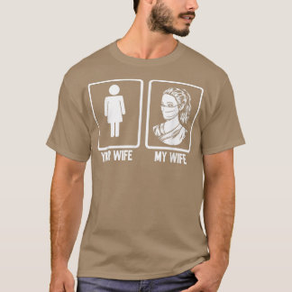 Je vrouw mijn vrouw verpleegster t-shirt
