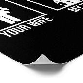 Je vrouw van mijn vrouw, honingbijen poster (Hoek)