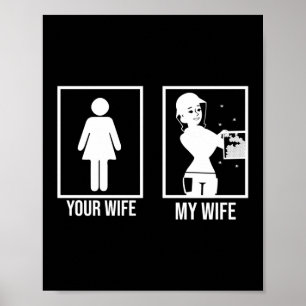 Je vrouw van mijn vrouw, honingbijen poster