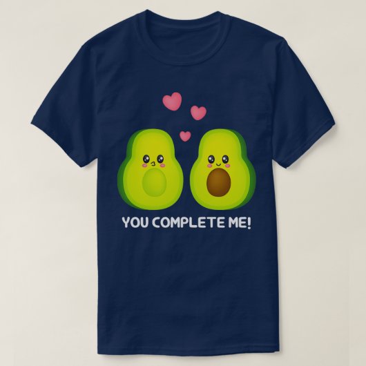 Je vult me Avocado 1 T-shirt (Design voorkant)