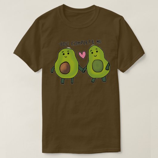je vult me avocado 2 t-shirt (Design voorkant)