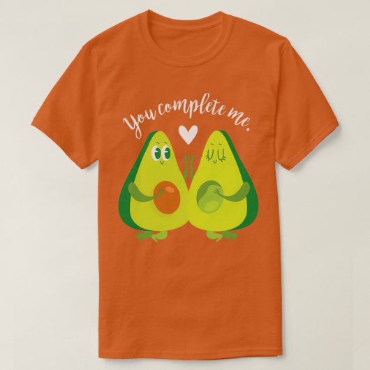 Je vult me Avocado in T-shirt (Design voorkant)