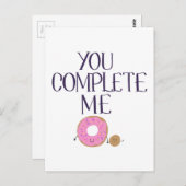 Je vult me in briefkaart (Voorkant / Achterkant)