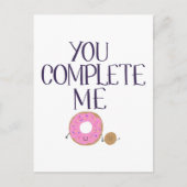 Je vult me in briefkaart (Voorkant)