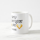 Je vult me in koffiemok (Voorkant rechts)