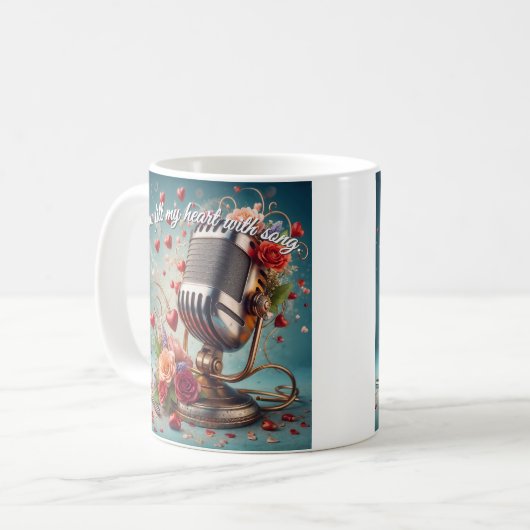 Je vult mijn hart met Mok (Voorkant links)