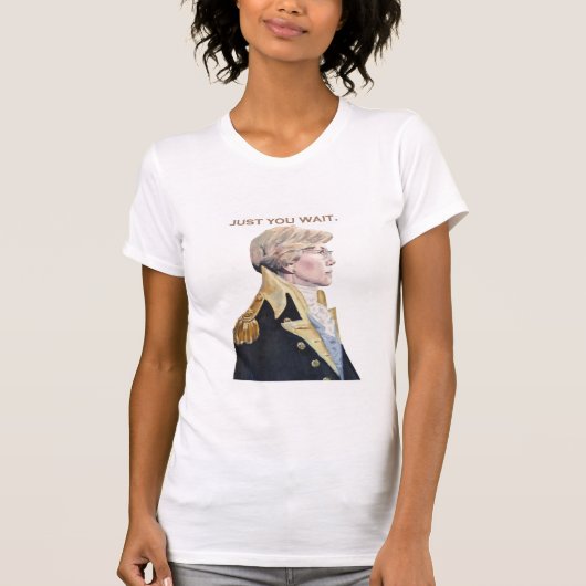 Je wacht gewoon op Elizabeth Warren T Shirt (Voorkant)